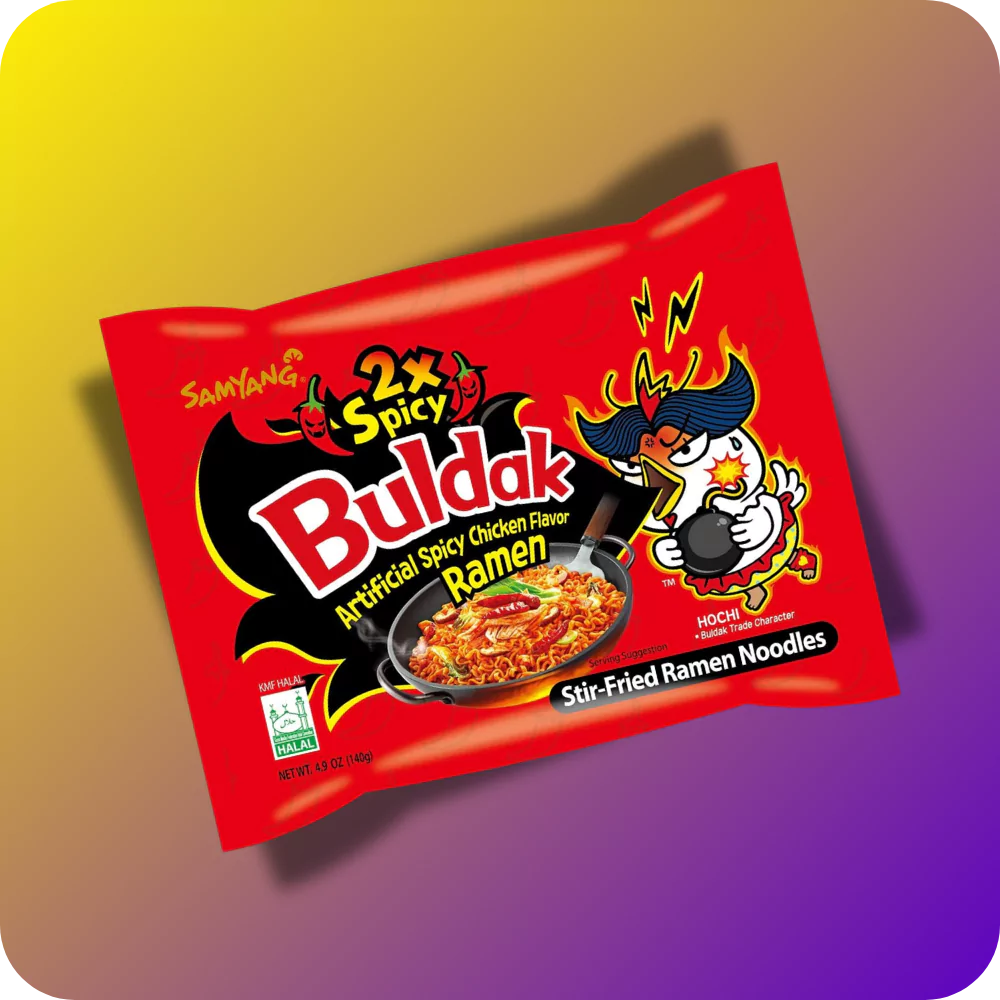 Buldak 2x Csípős Ramen