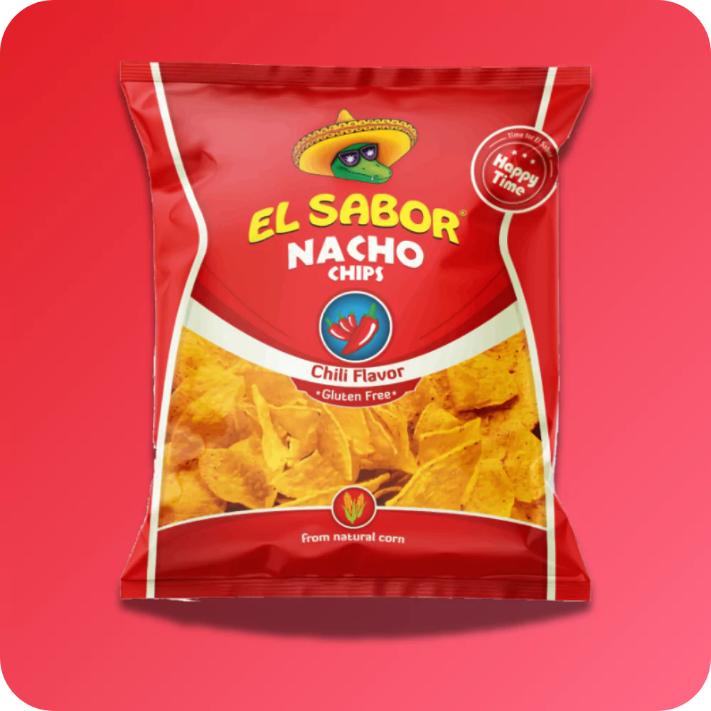 El Sabor Nacho chips - Chili