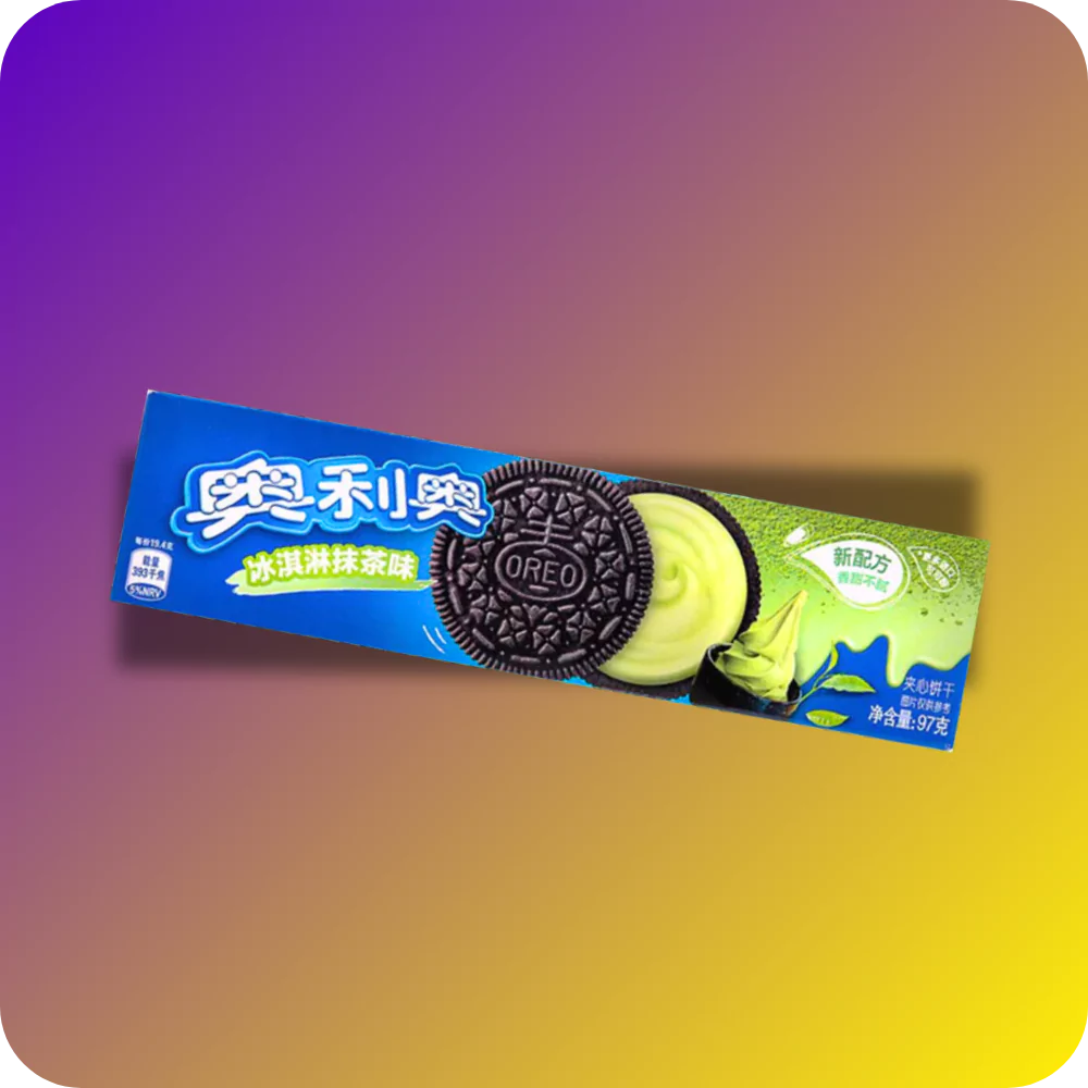 Oreo Japán matcha krémes keksz