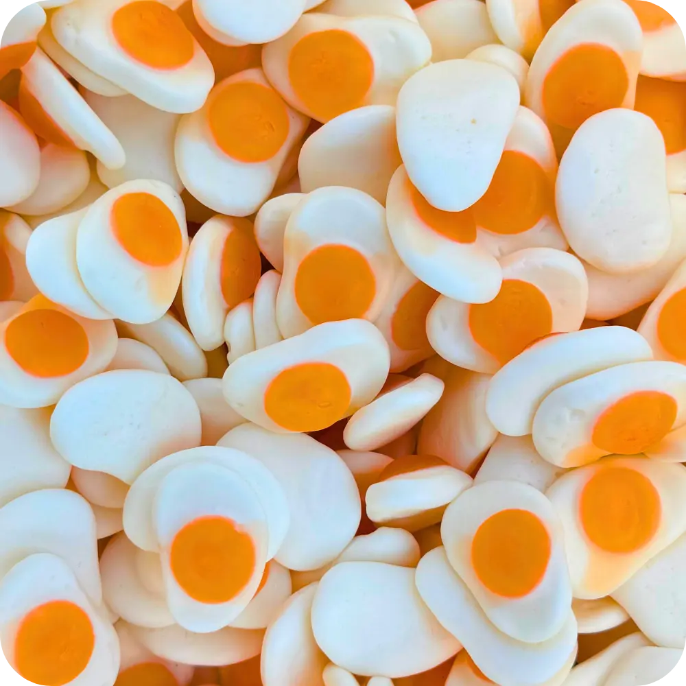 Tükörtojás gumicukor