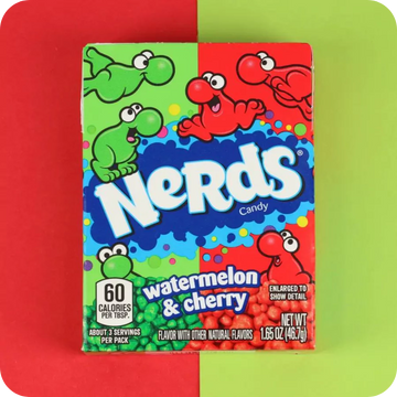 Wonka Nerds dinnyés-cseresznyés cukorka